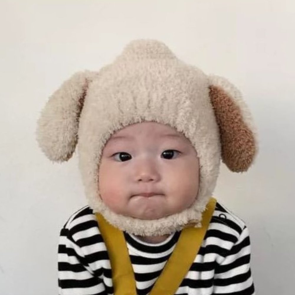 Cute Bunny Soft Baby Winter Hat Fleece Warm Rabbit Ears Beanie 5-36M